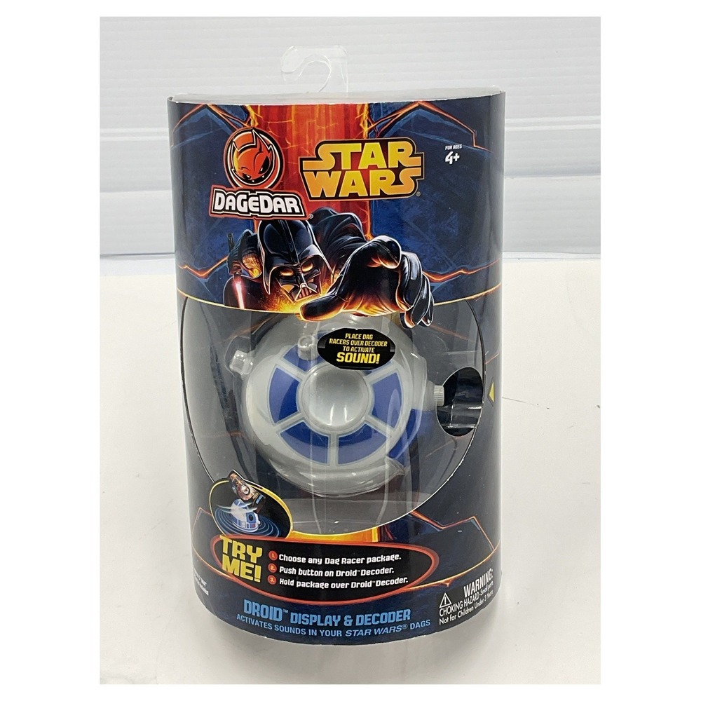 Star Wars Dag Racer Droid Display & Decoder Toy